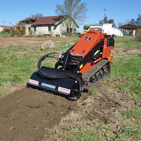 power track mini skid steer rototiller attachments|blue diamond skid steer attachment.